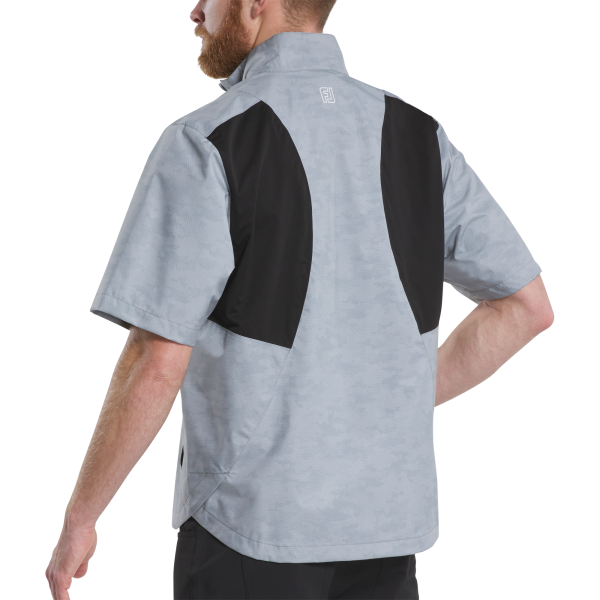 HydroLite X Short Sleeve Rain Shirt - Grey Camo – Bild 2