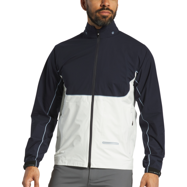 DryJoys Select Rain Jacket - Navy / White