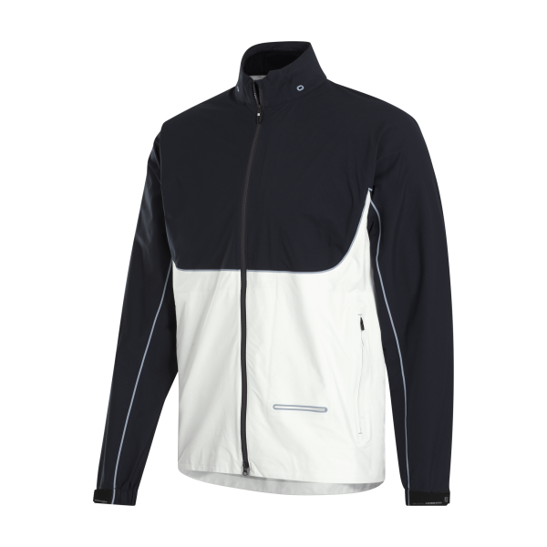 DryJoys Select Rain Jacket - Navy / White – Bild 4
