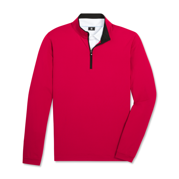 Lightweight Solid Mid-Layer - Crimson