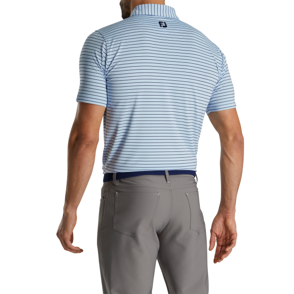 Athletic Fit Classic Stripe Lisle - Light Pink / Navy – Bild 3