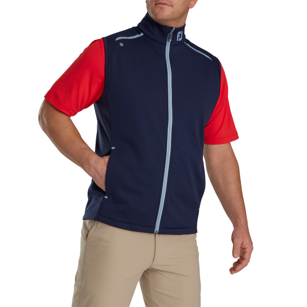 ThermoSeries Fleece Back Vest - FJ Tour Collar - Navy