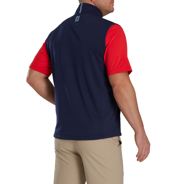ThermoSeries Fleece Back Vest - FJ Tour Collar - Navy – Bild 2