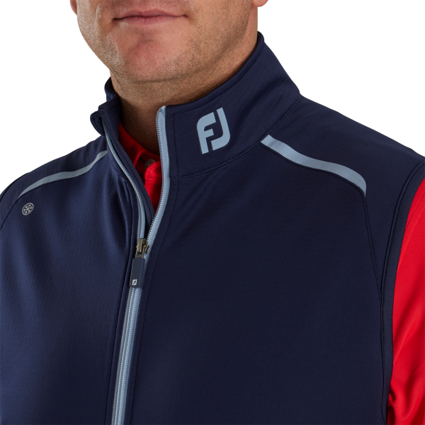 ThermoSeries Fleece Back Vest - FJ Tour Collar - Navy – Bild 3