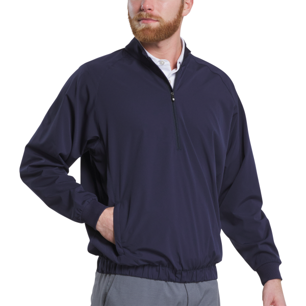 Half-Zip Windshirt - Grey