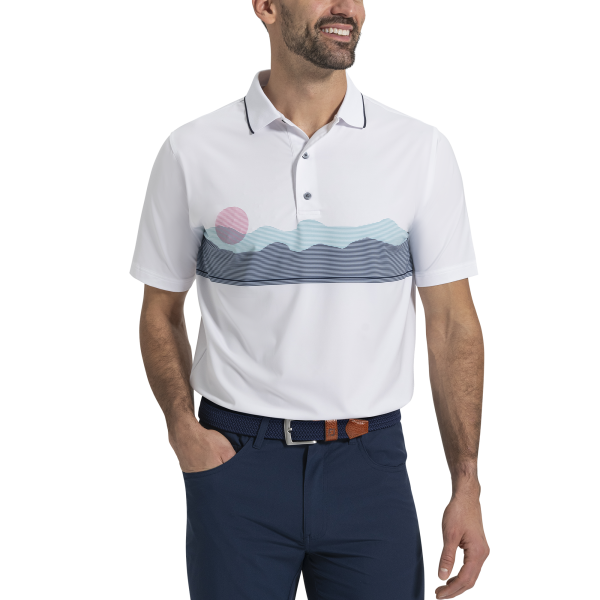 New Wave Sunrise Lisle - White