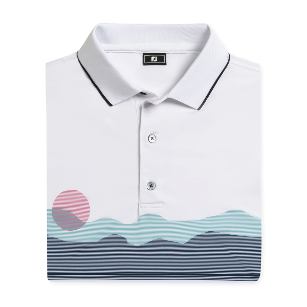 New Wave Sunrise Lisle - White – Bild 4