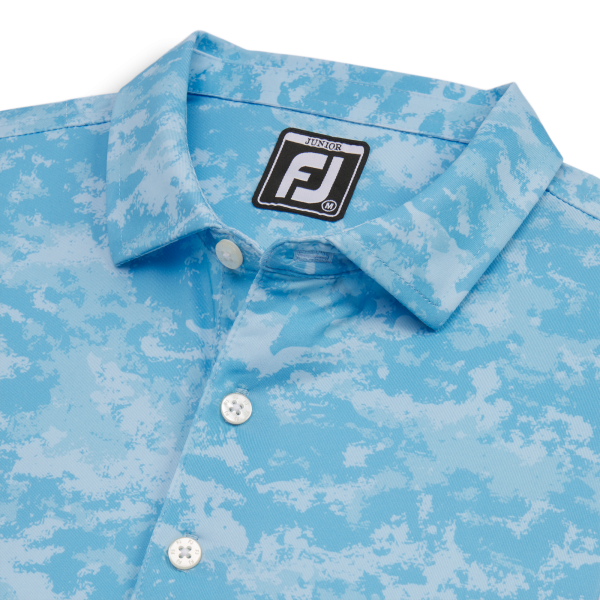 Cloud Camo Shirt Junior - Black – Bild 2