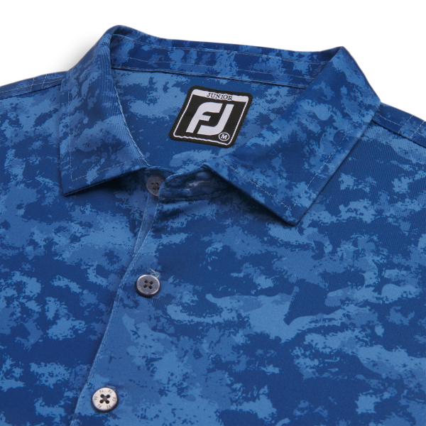 Cloud Camo Shirt Junior - Black – Bild 2