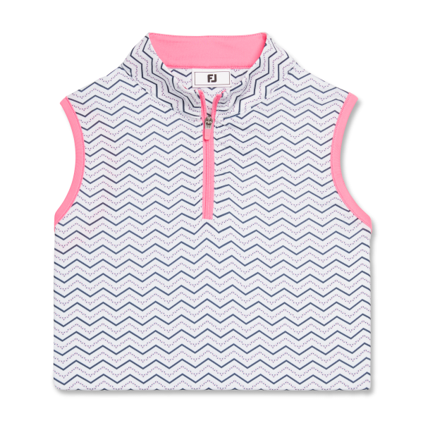 Sleeveless Quarter-Zip Junior Girl - Skyway