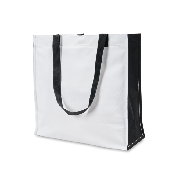 Tote Bag - Grey / Navy – Bild 2