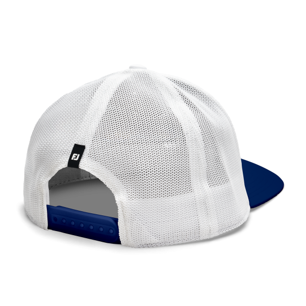 Motif Mesh Trucker Hat - Navy / Birdie Juice Logo – Bild 2