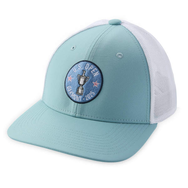 2025 U.S. Open Circle Patch Hat - Teal / White