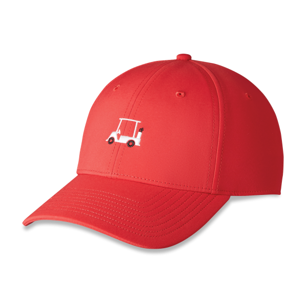 Cart Logo Performance Hat - Red