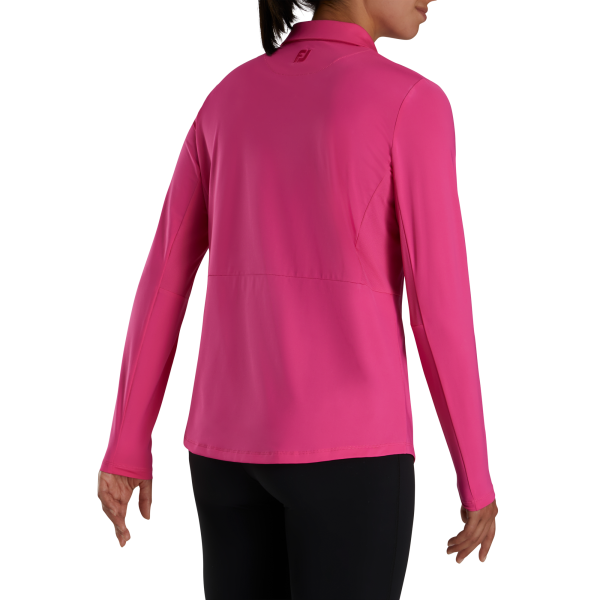 Long Sleeve Sun Protection Shirt Women - Pink – Bild 2