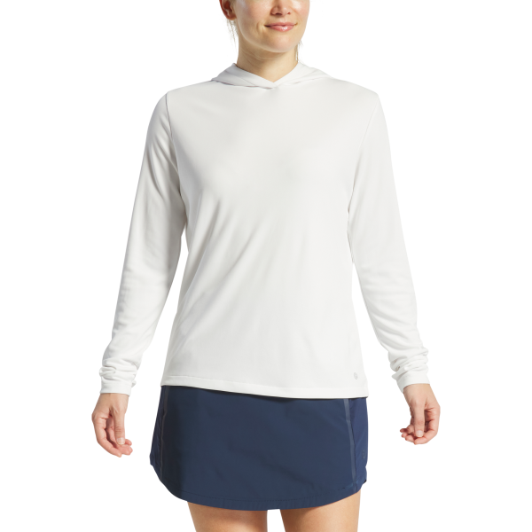 TempoSeries Pullover Sun Protection Hoodie Women - White