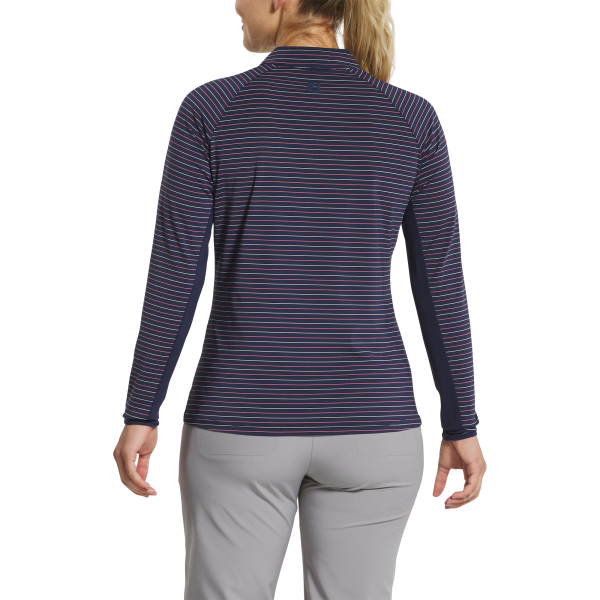 Quarter-Zip Long Sleeve Sun Protection Women - Pink Lemonade – Bild 2
