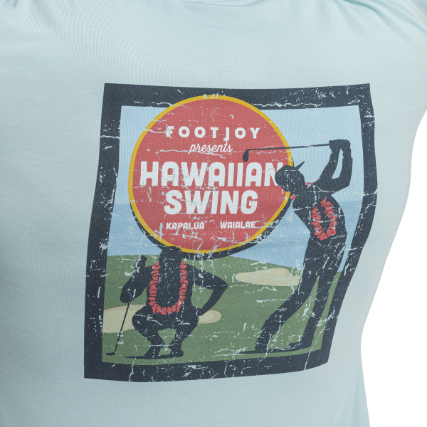Hawaiian Swing Graphic Hoodie-Previous Season Style - Canal Blue – Bild 3