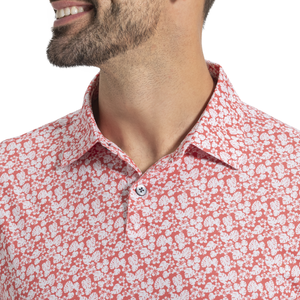 Hawaiian Floral Lisle-Previous Season Style - Canal Blue – Bild 3