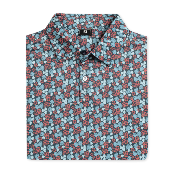 Hawaiian Floral Lisle-Previous Season Style - Canal Blue – Bild 4