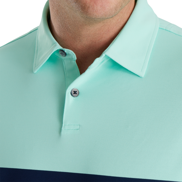 Double Chest Band Stretch Pique-Previous Season Style - Light Pink – Bild 4