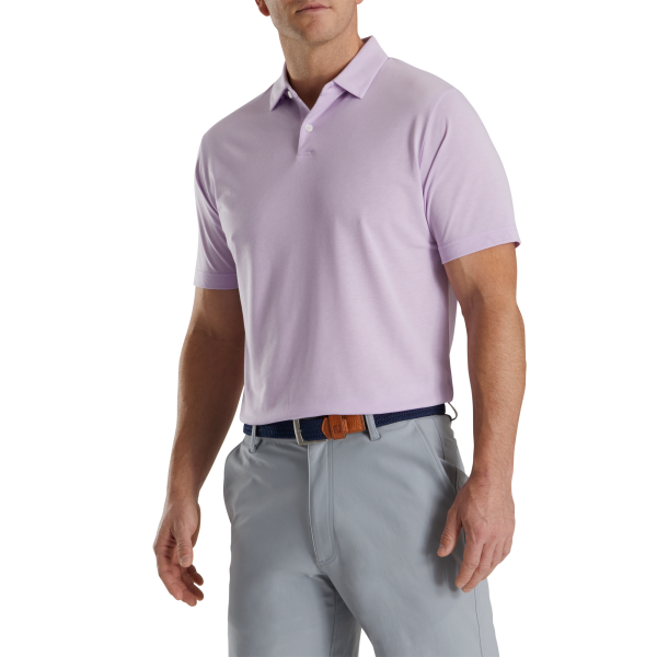 Athletic Fit Solid Jersey-Previous Season Style - Pale Purple – Bild 2