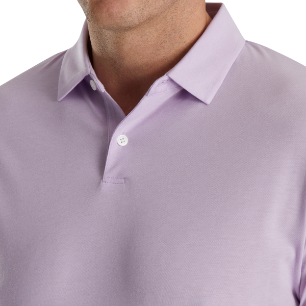 Athletic Fit Solid Jersey-Previous Season Style - Pale Purple – Bild 4