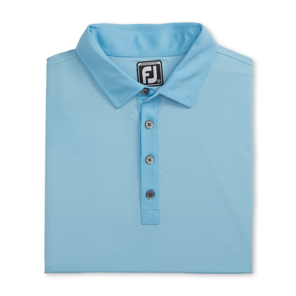 Athletic Fit Lisle-Previous Season Style - Light Blue / White