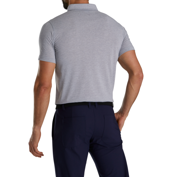 Athletic Fit Solid Jersey-Previous Season Style - Blue Heather – Bild 3