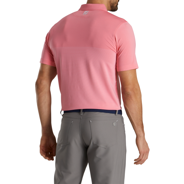Engineered Pin Stripe Lisle-Previous Season Style - Azalea / White – Bild 3