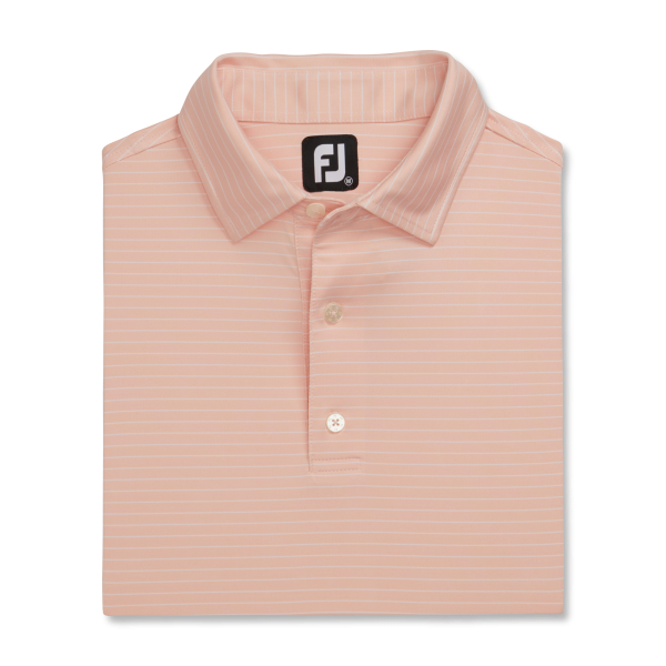 Pencil Stripe Lisle-Previous Season Style - Rose / Sapphire