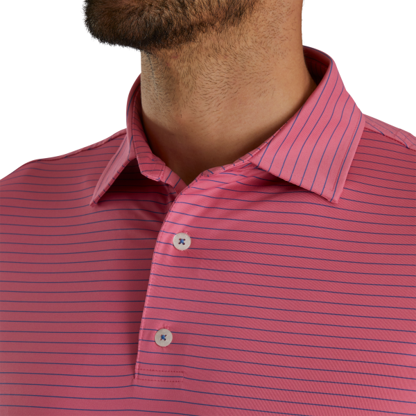 Pencil Stripe Lisle-Previous Season Style - Rose / Sapphire – Bild 4
