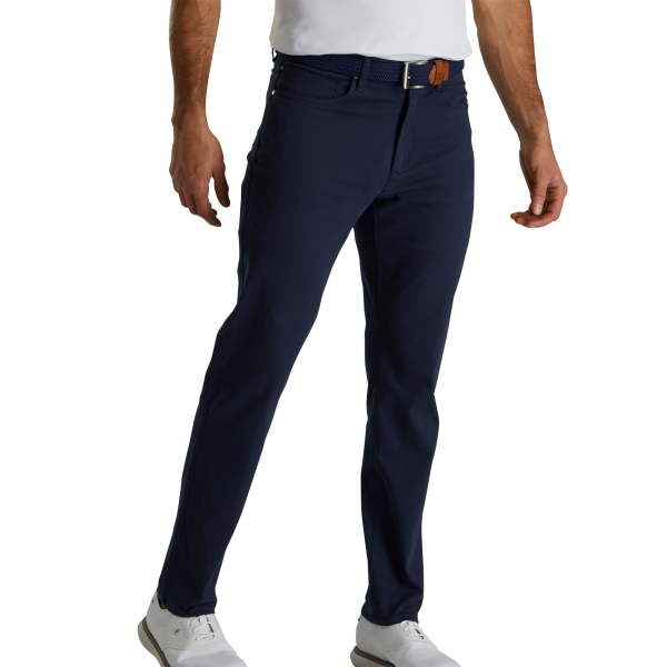 Cotton Twill 5-Pocket Pant-Previous Season Style - Light Grey