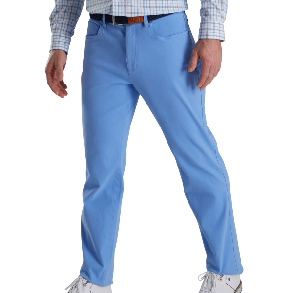 Cotton Twill 5-Pocket Pant-Previous Season Style - Light Grey
