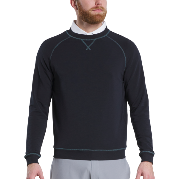 French Terry Crewneck-Previous Season Style - Navy – Bild 2