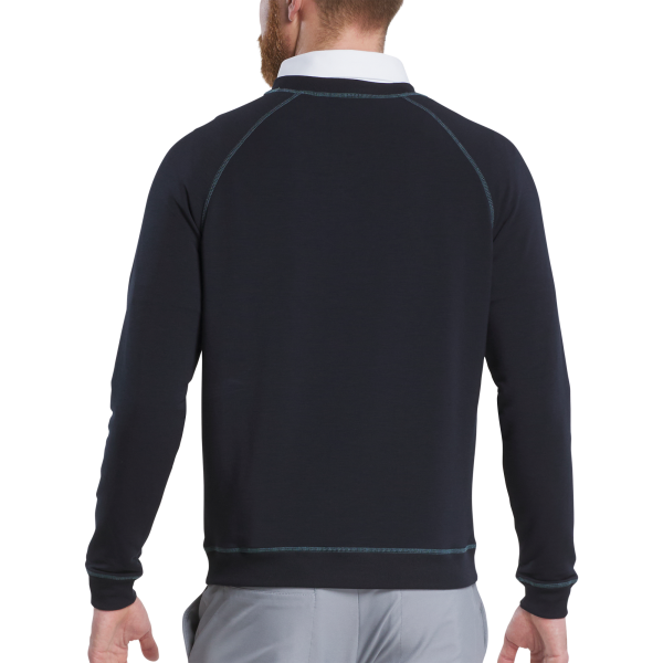 French Terry Crewneck-Previous Season Style - Navy – Bild 3