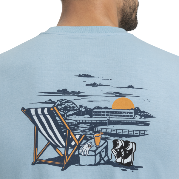 2025 THE PLAYERS Beach Tee-Previous Season Style - Light Blue – Bild 3