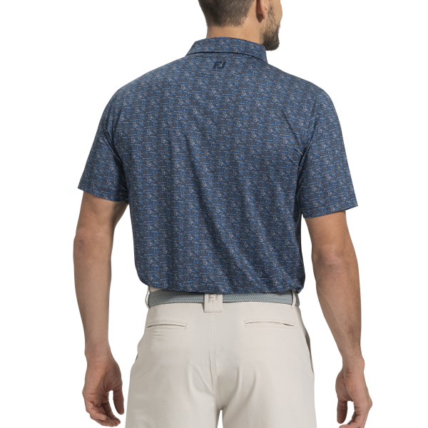 2025 THE PLAYERS Beach Print Lisle-Previous Season Style - White / Light Blue – Bild 2