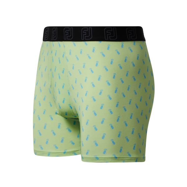Motif Boxer Brief-Previous Season Style - Palm Green Golf Bag Print