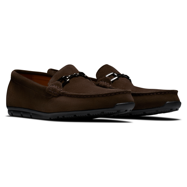Club Casuals Suede Loafer-Previous Season Style - Chocolate – Bild 4