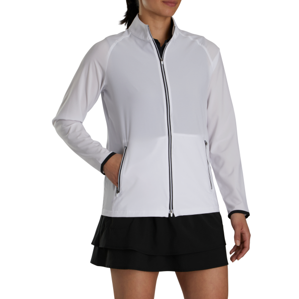 Lightweight Woven Jacket Women - White