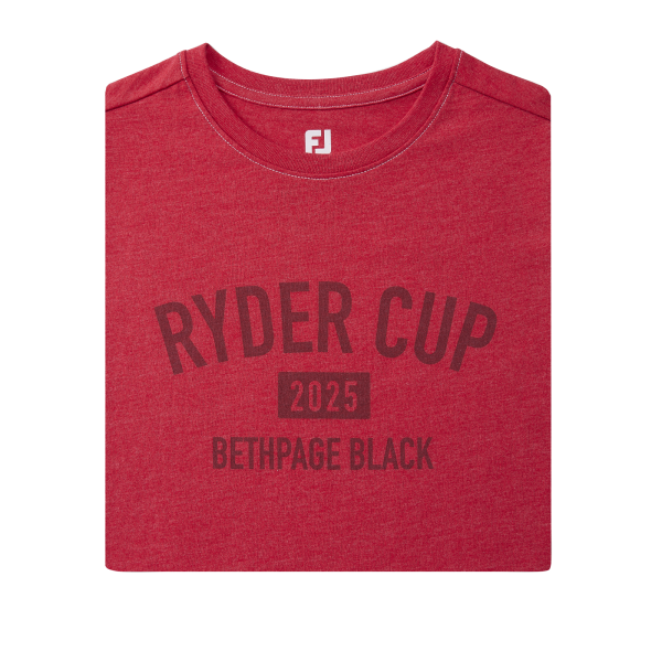 Ryder Cup Text Tee Women - Red – Bild 4