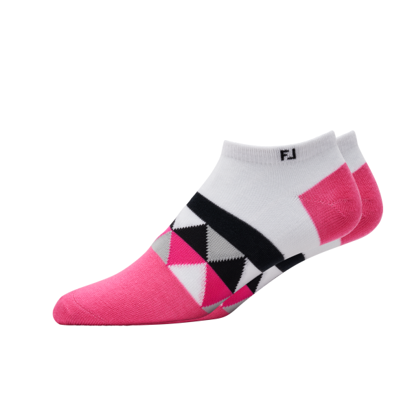 ProDry Lightweight Fashion Low Cut Women - White / Hot Pink / Black